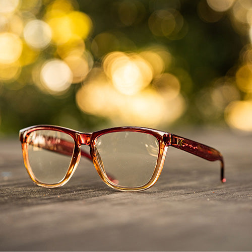 Knockaround prescription Paso Robles My Oh My sunglasses with clear lens