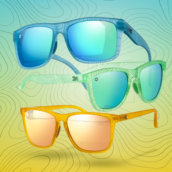 Knockaround Topographic Collection Sunglasses