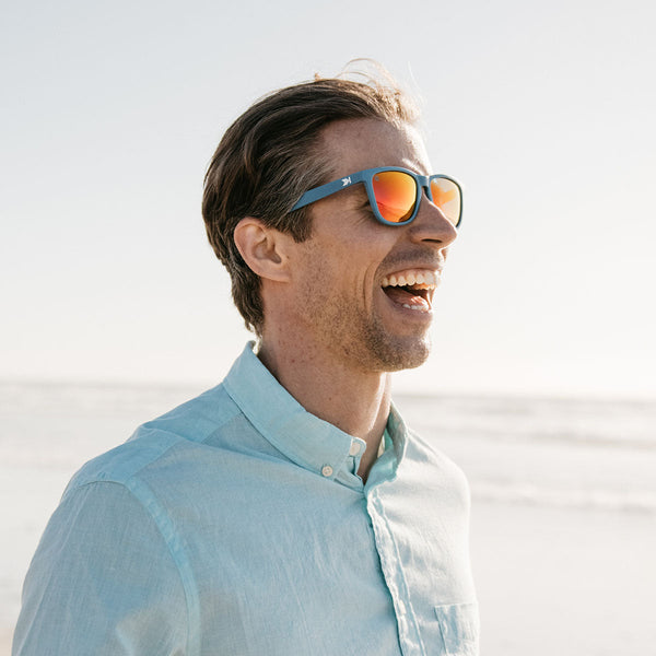 Men wearing Knockaround Terrasail Classics Sunglasses