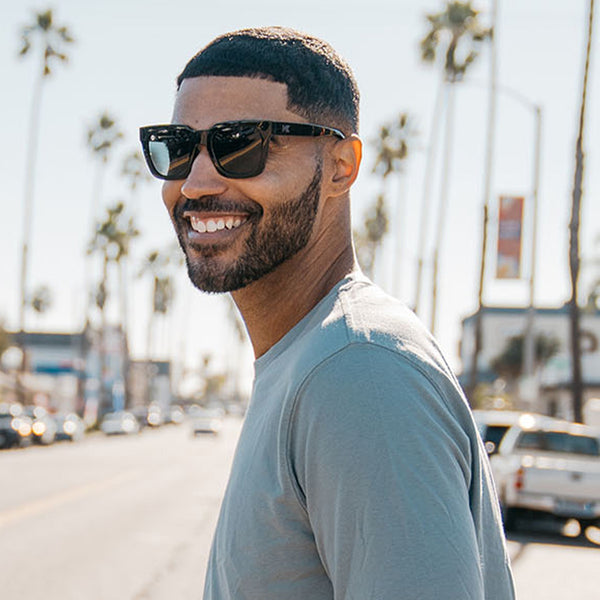 Man wearing Knockaround Unisex Sunglasses