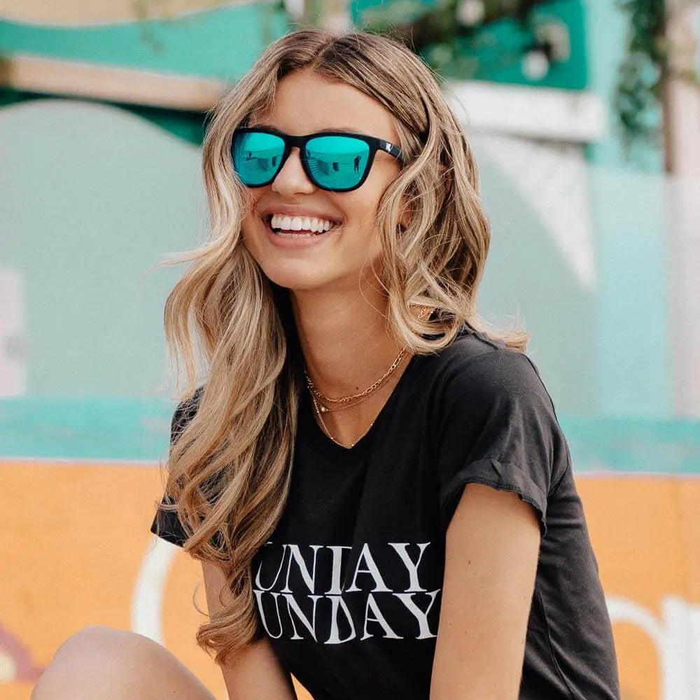 Women wearing Black / Moonshine Classics Sunglasses