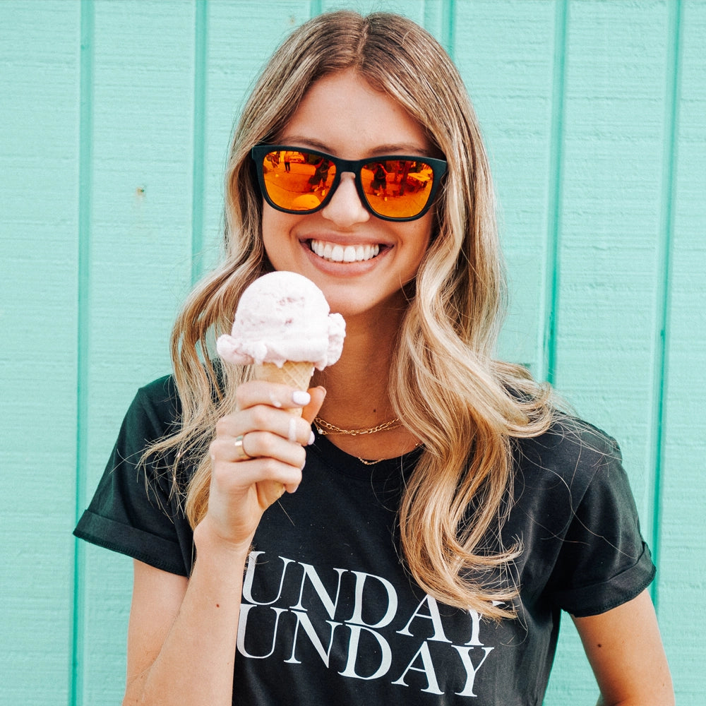 Women wearing Black / Sunset Classics Sunglasses