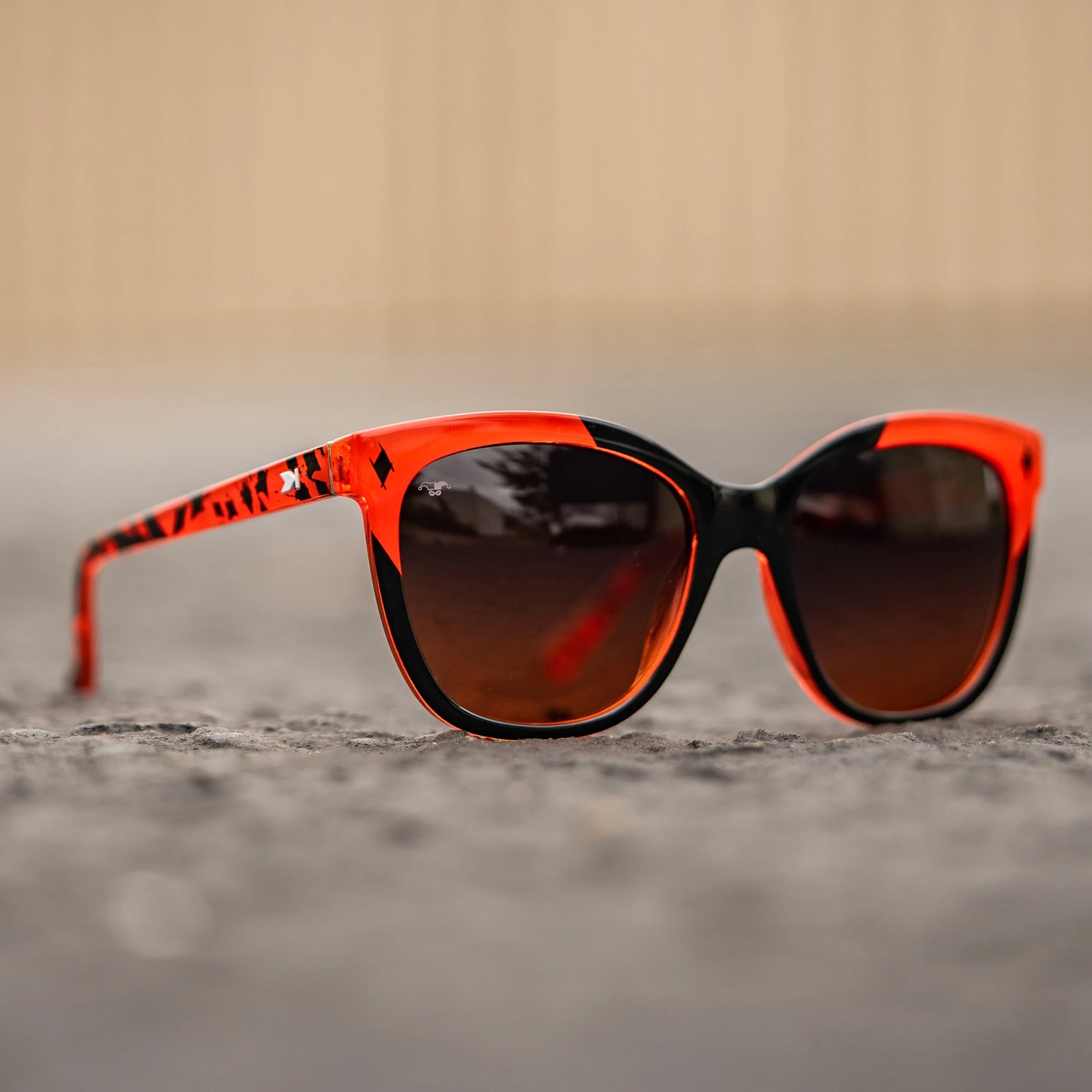 Lifestyle photo of Knockaround x Harley Quinn Deja Views Sunglasses