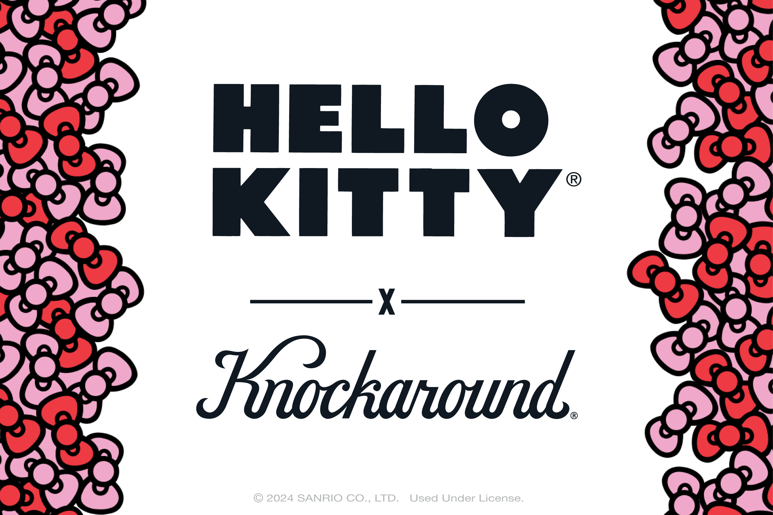 Knockaround x Hello Kitty. ⓒ 2024 SANRIO CO., LTD. Used Under License.