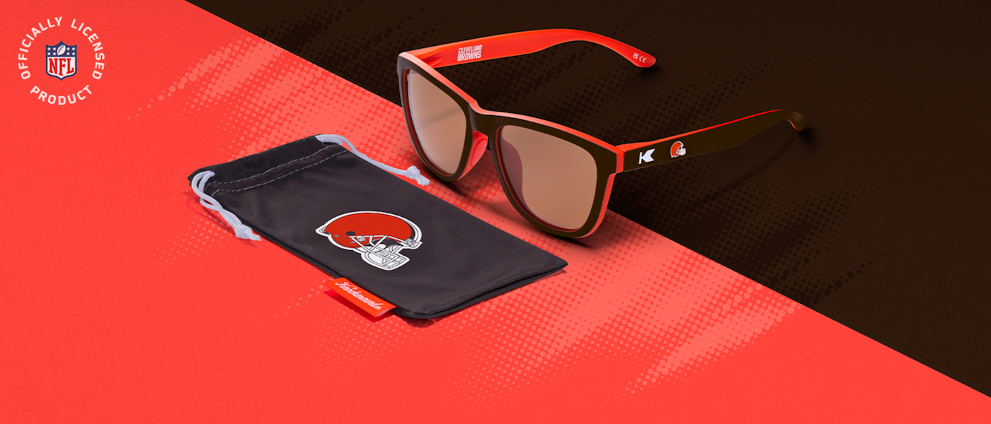 Cleveland Browns Premiums Sport Sunglasses Desktop Banner