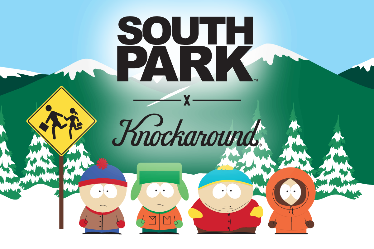 Knockaround and South Park Premiums Sunglasses, Blurb