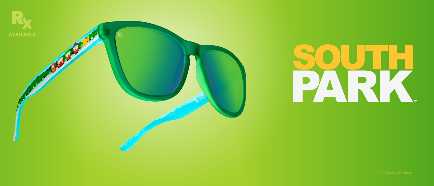 Knockaround x South Park. ⓒ 2024 Comedy Partners. Rx Available.