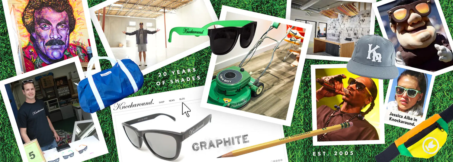 Knockaround 20th anniversary collage