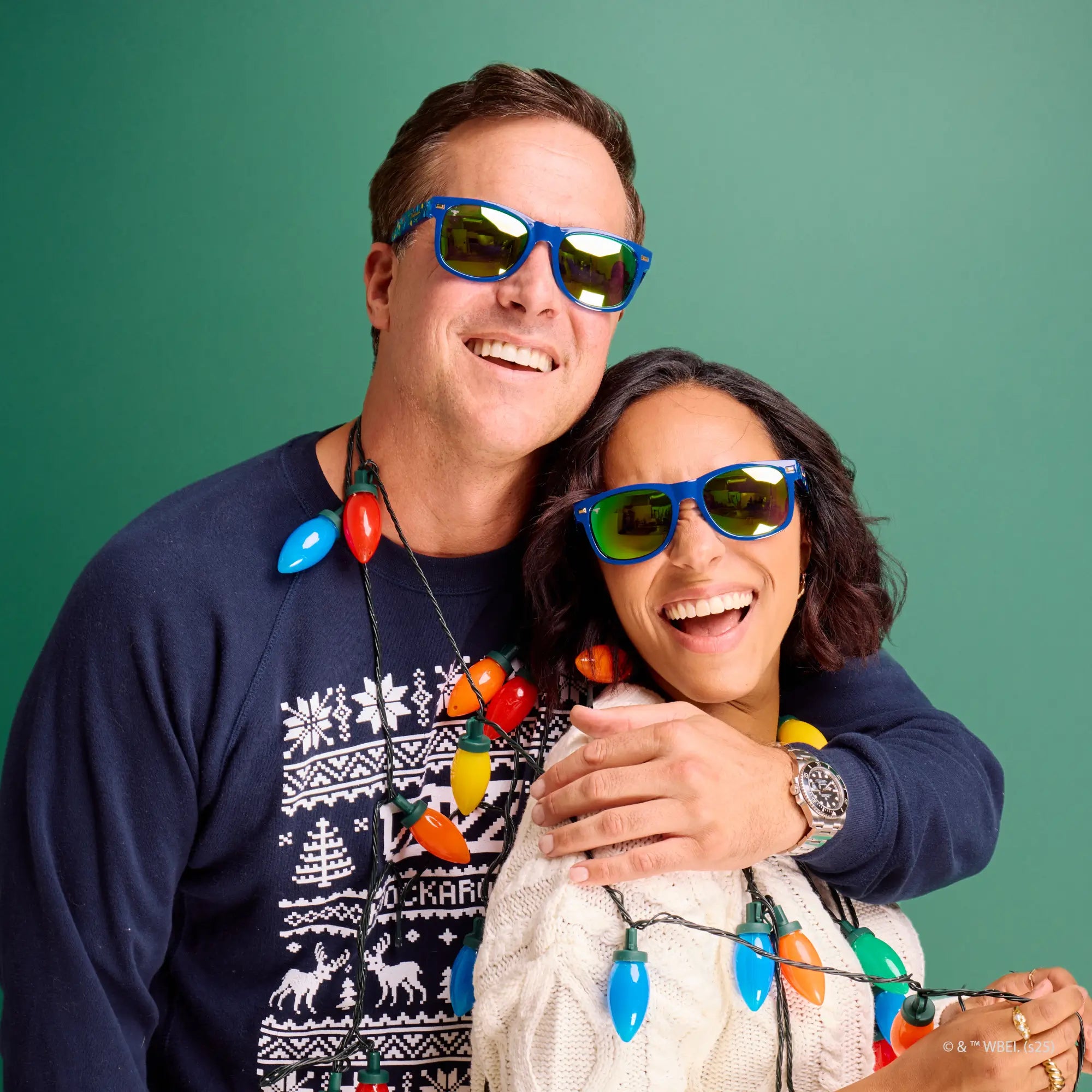Men and Women wearing National Lampoon's Christmas Vacation Fort Knocks Sunglasses