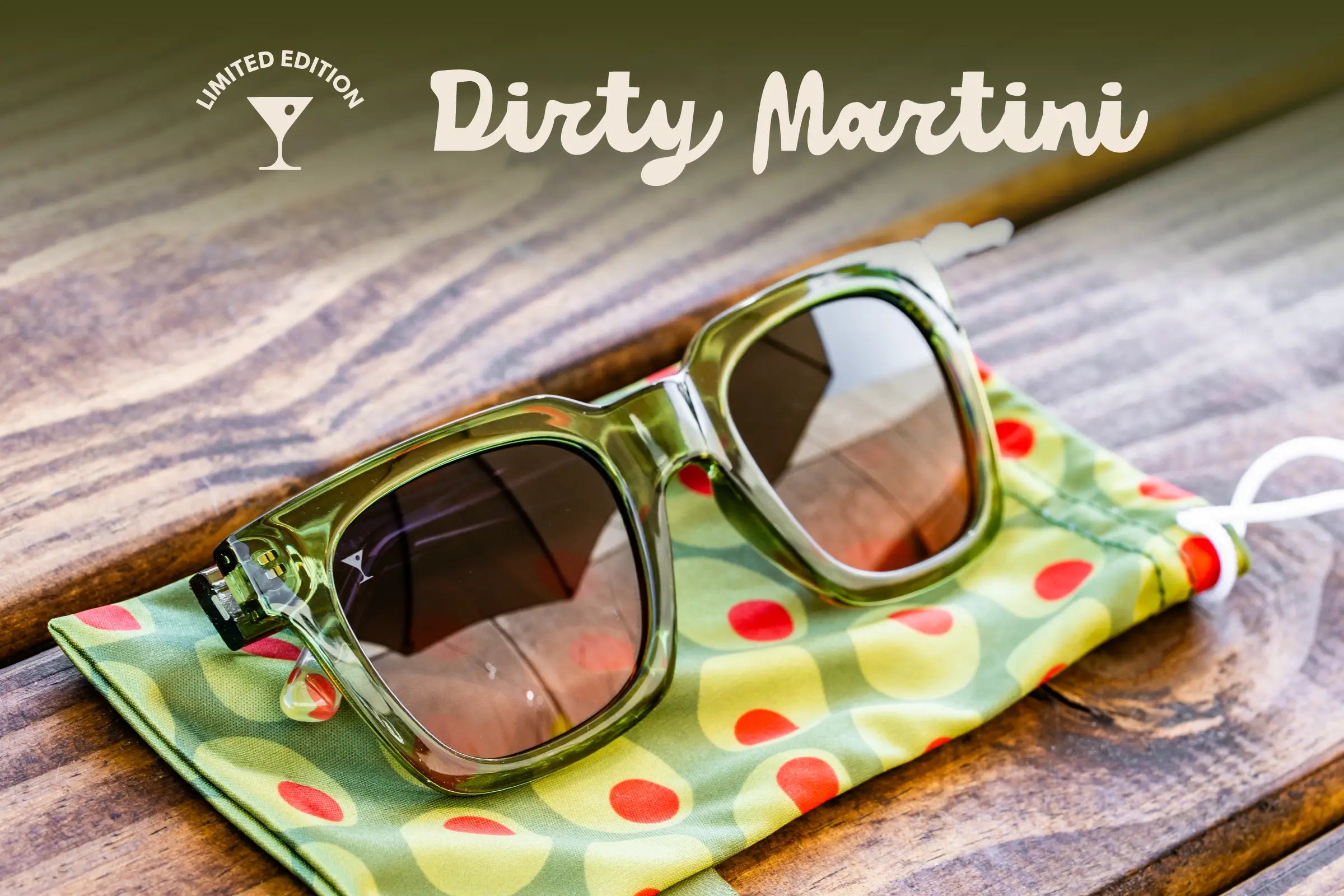 Limited Edition Dirty Martini Songbirds Sunglasses, Blurb Image