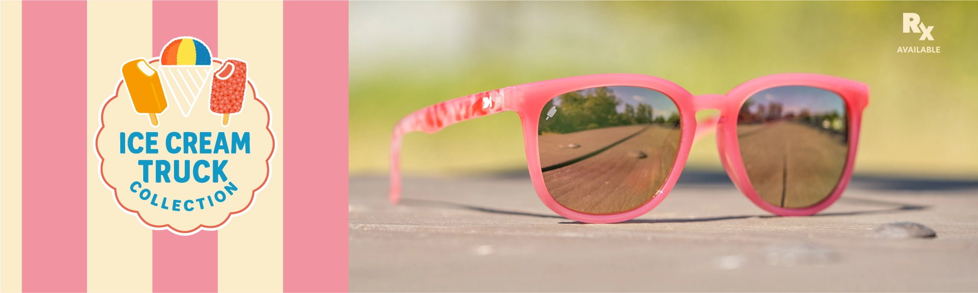 Strawberry Cake Pop Paso Robles Sunglasses, Header Banner