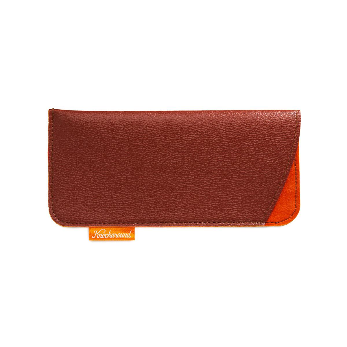Knockaround Sunglasses Brown Sleeve, Front