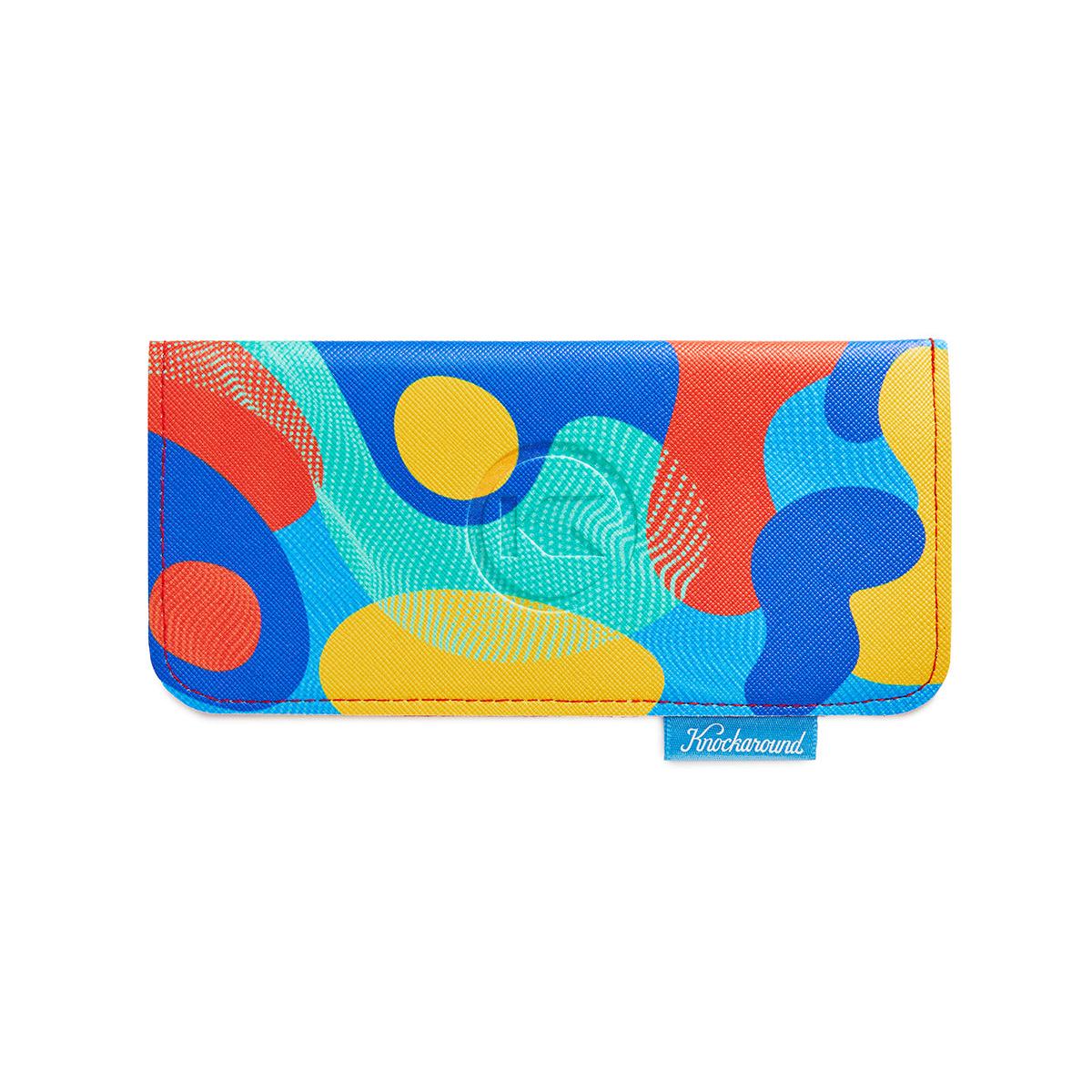 Knockaround Sunglasses Colorful Camo Sleeve, Back