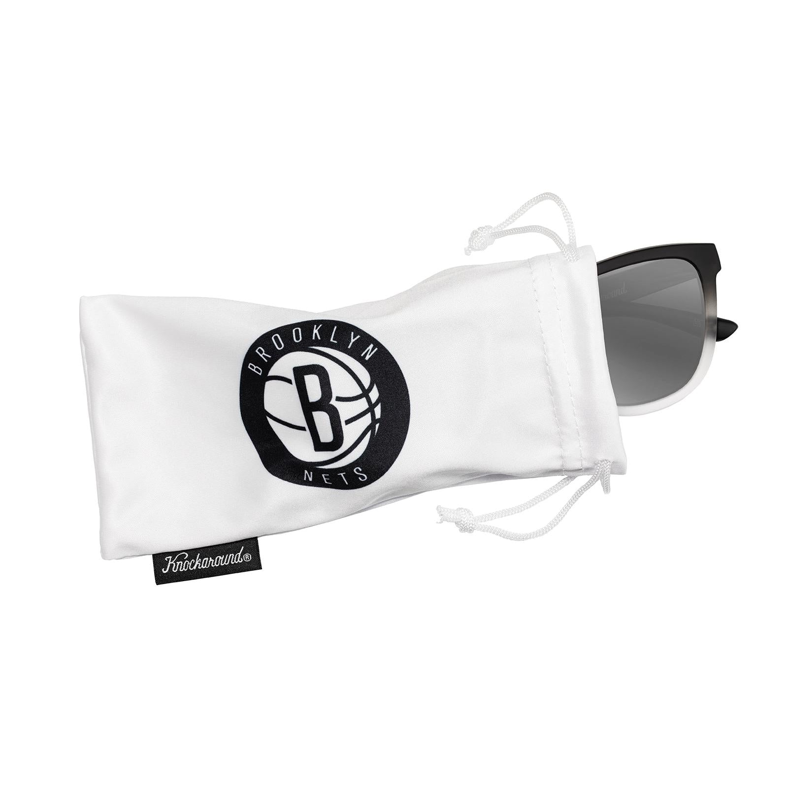 Knockaround and Brooklyn Nets Sunglasses, Pouch
