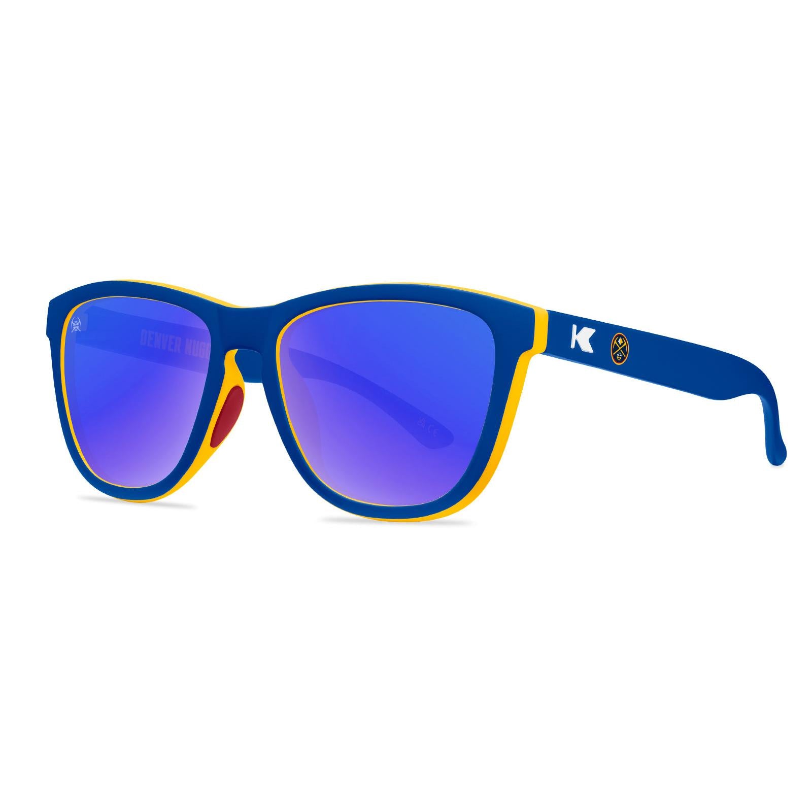 Knockaround and Denver Nuggets Sunglasses, Threequarter