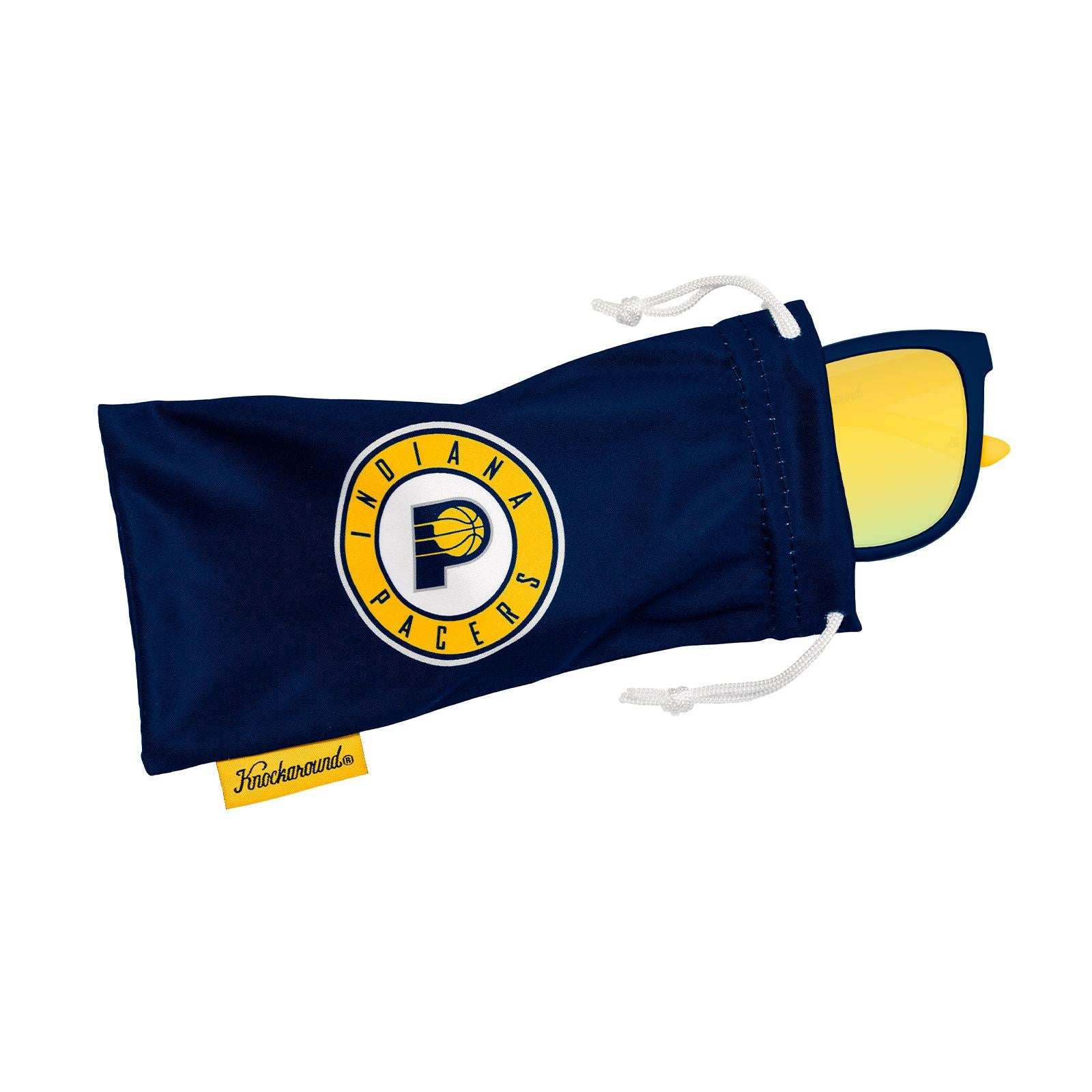 Knockaround and Indiana Pacers Sunglasses, Pouch