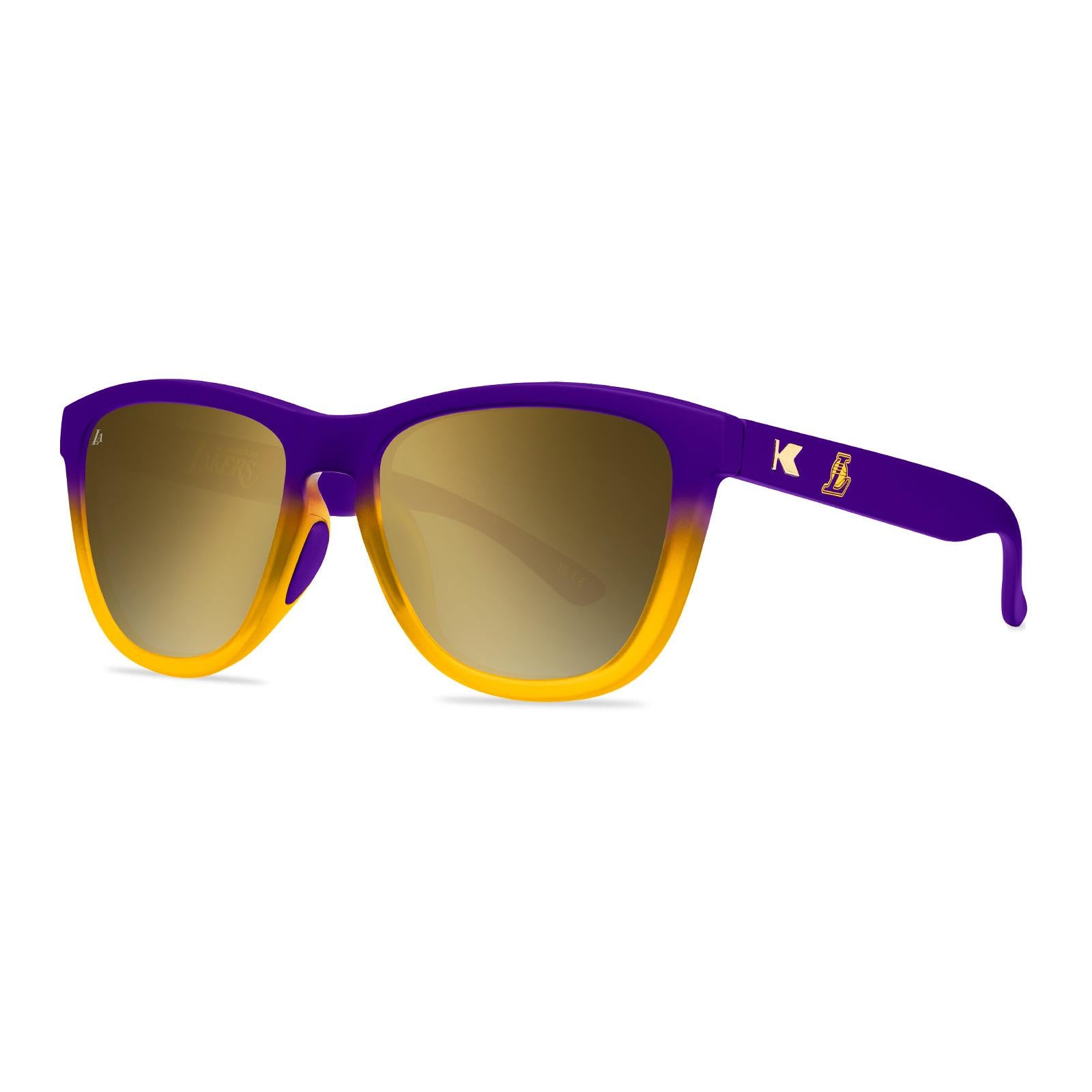 Knockaround and Los Angeles Lakers Sunglasses, Threequarter