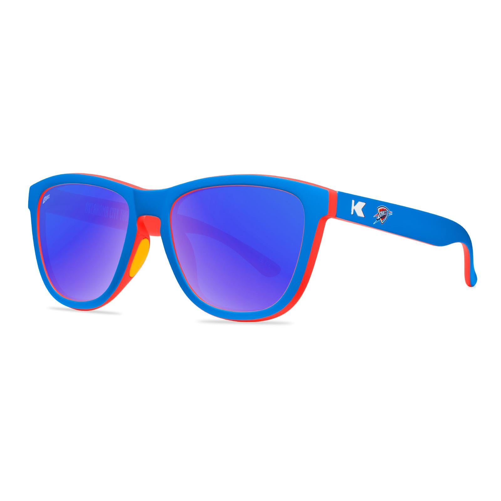 Knockaround and Oklahoma City Thunder Sunglasses, Threequarter