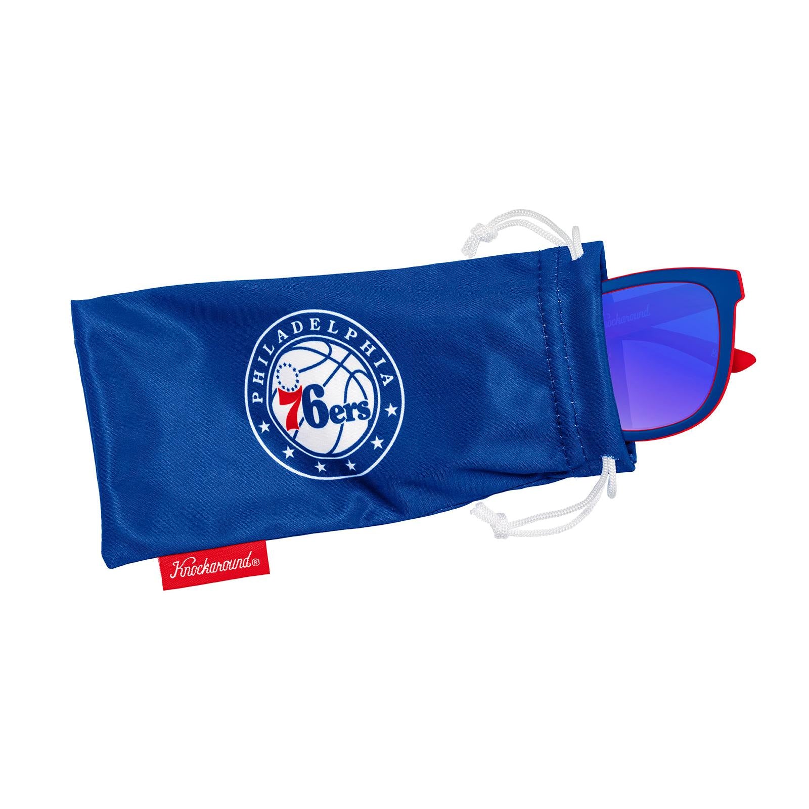 Knockaround and Philadelphia 76ers Sunglasses, Pouch