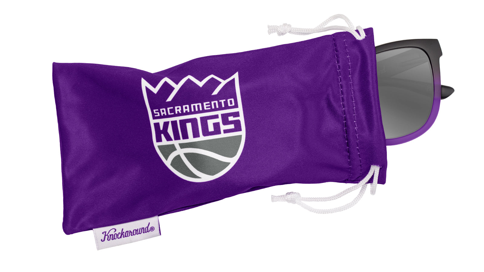 Knockaround and Sacramento Kings Sunglasses, Pouch