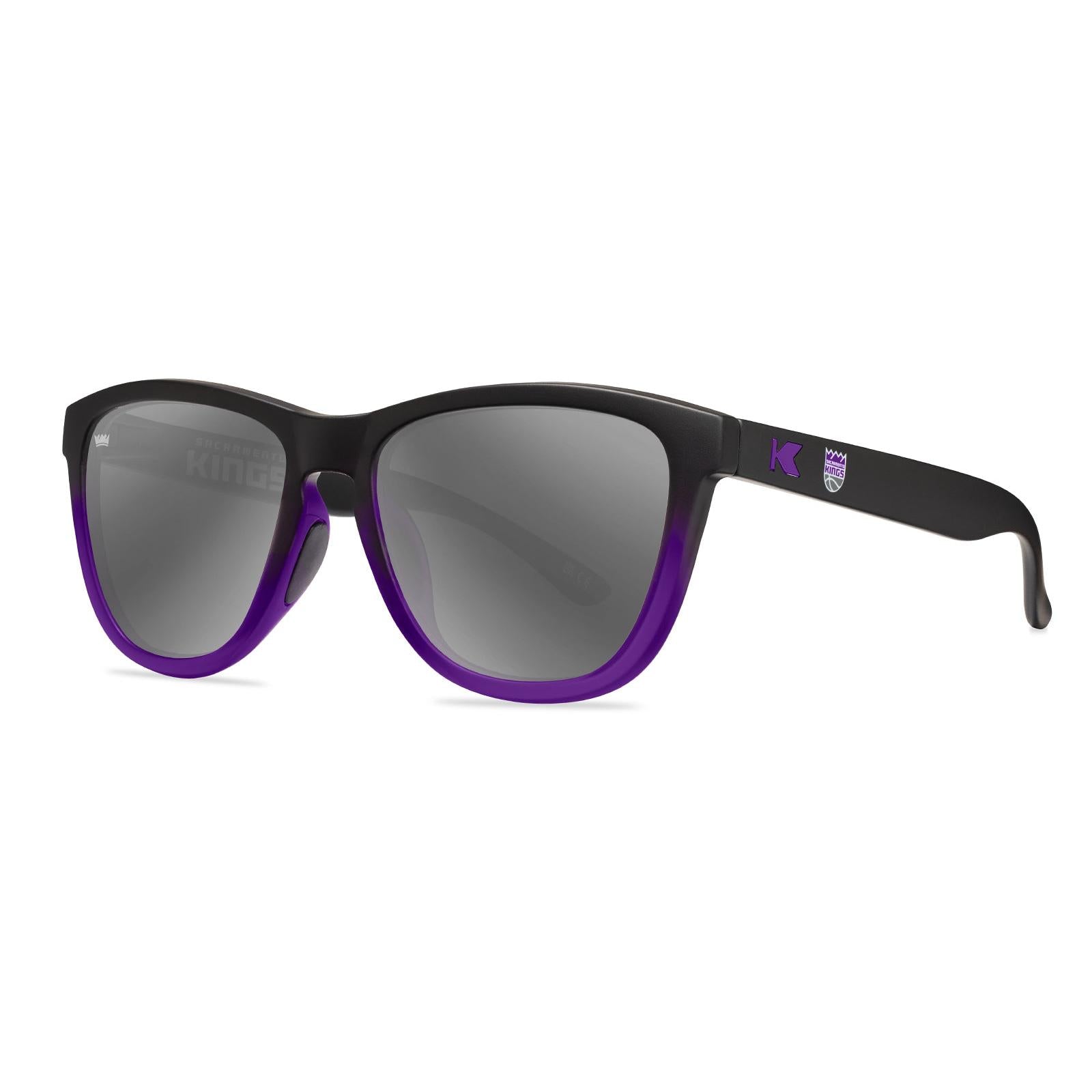 Knockaround and Sacramento Kings Sunglasses, Threequarter