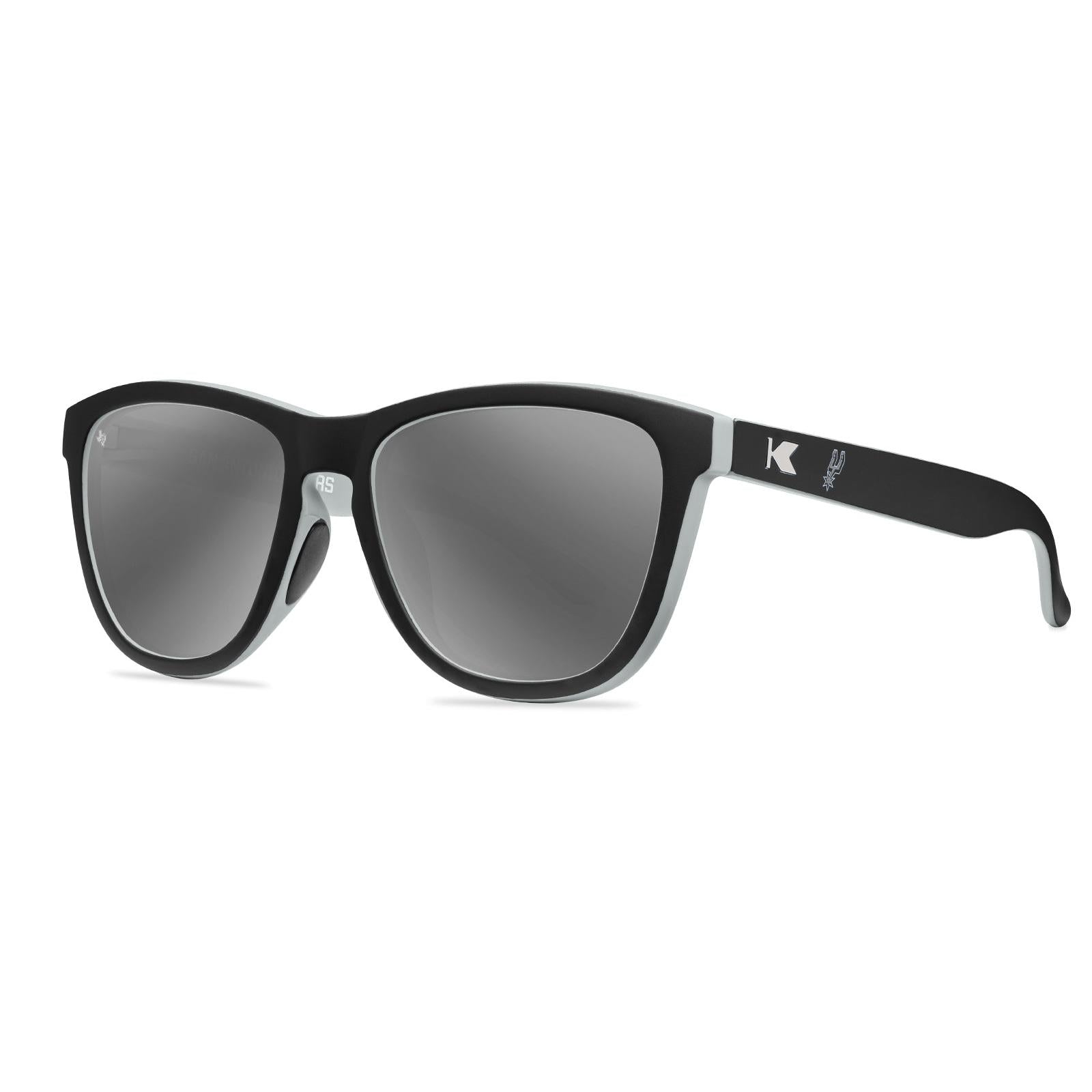 Knockaround and San Antonio Spurs Sunglasses, Threequarter