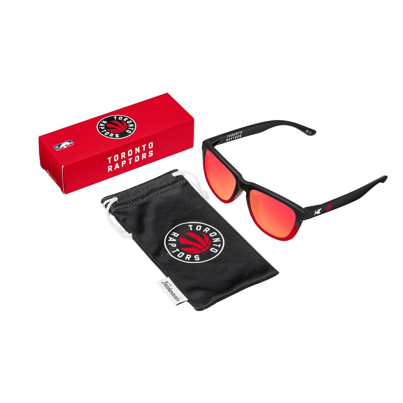 Knockaround and Toronto Raptors Sunglasses, Set