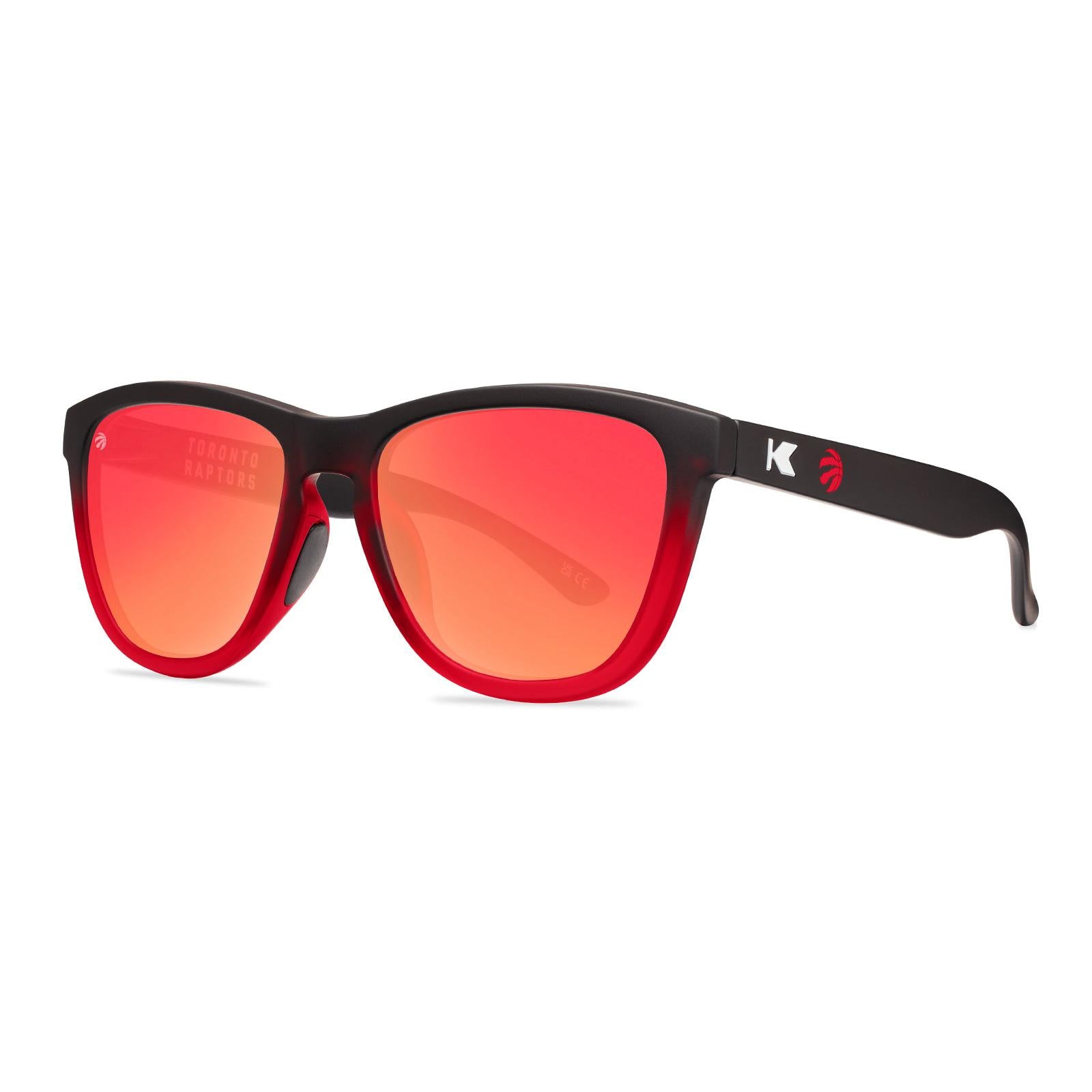 Knockaround and Toronto Raptors Sunglasses, Threequarter