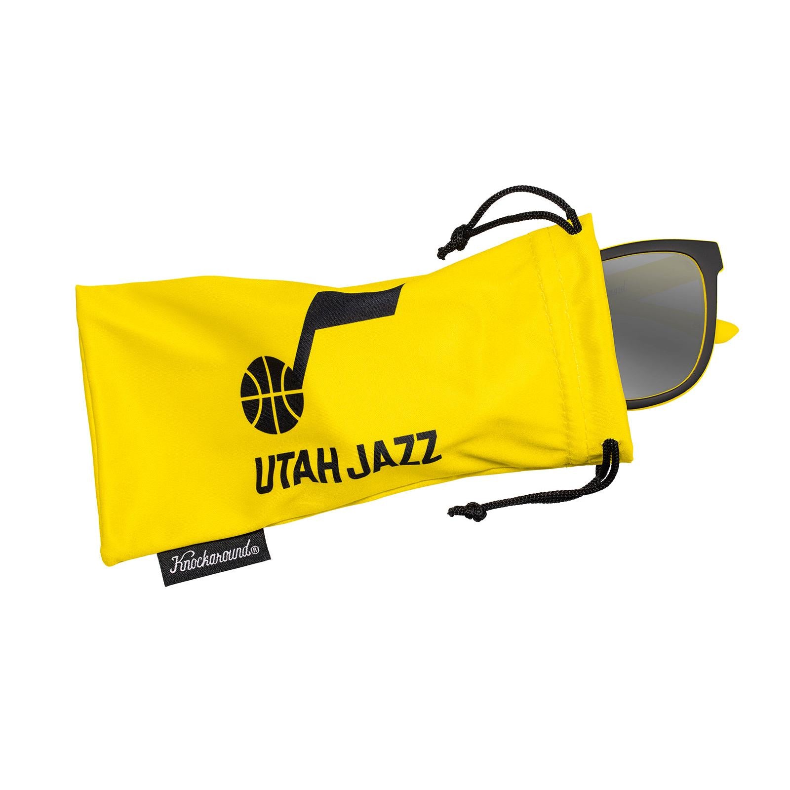 Knockaround and Utah Jazz Sunglasses, Pouch