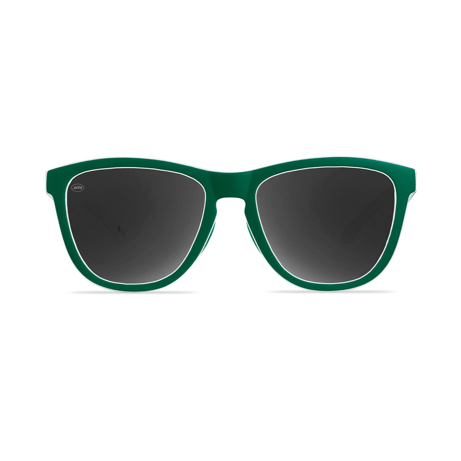 Knockaround and New York Jets Premiums Sport Sunglasses, Front
