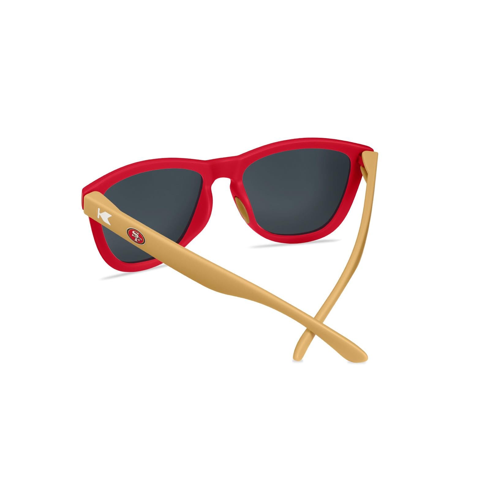 Knockaround and San Francisco 49ers Premiums Sport Sunglasses, Back