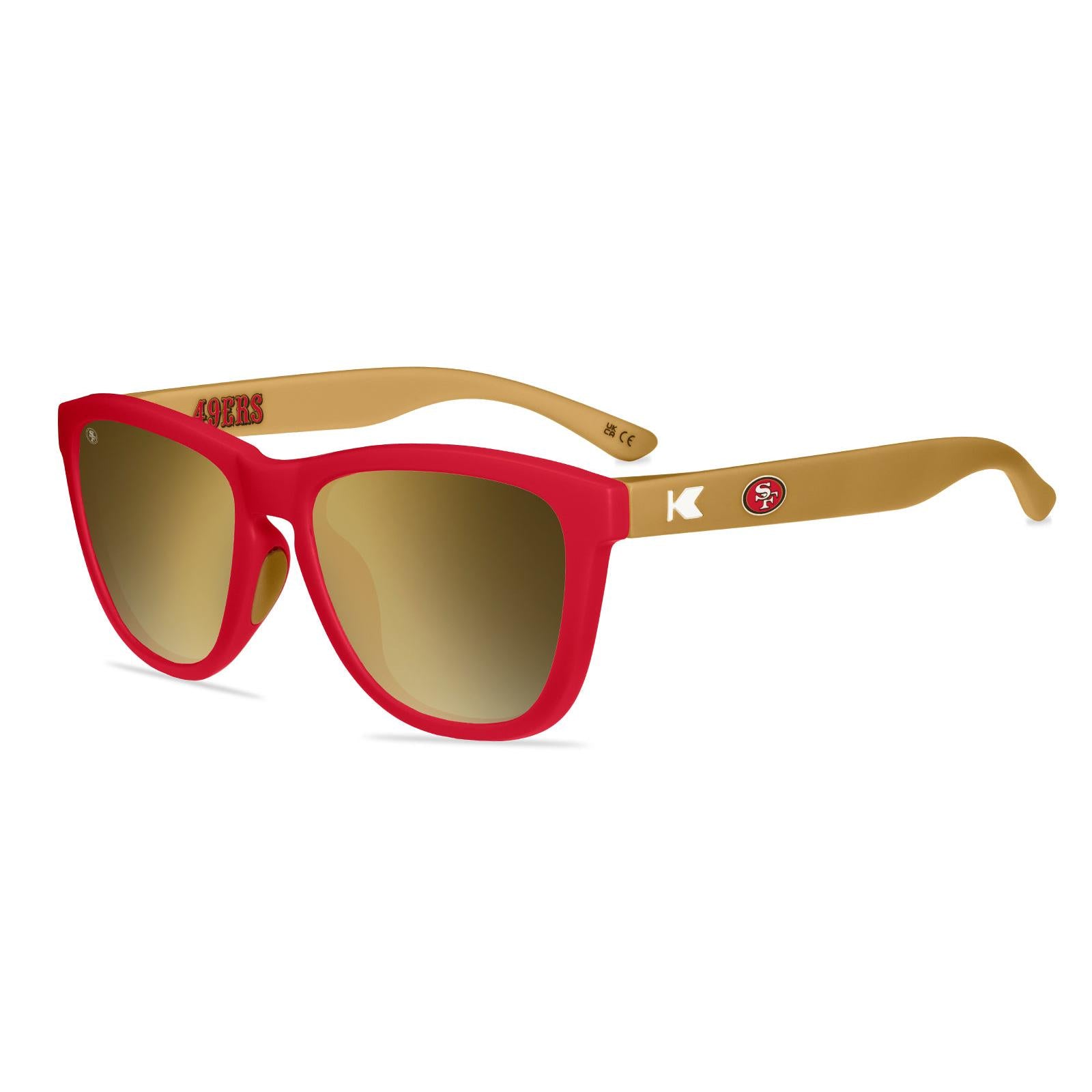 Knockaround and San Francisco 49ers Premiums Sport Sunglasses, Flyover
