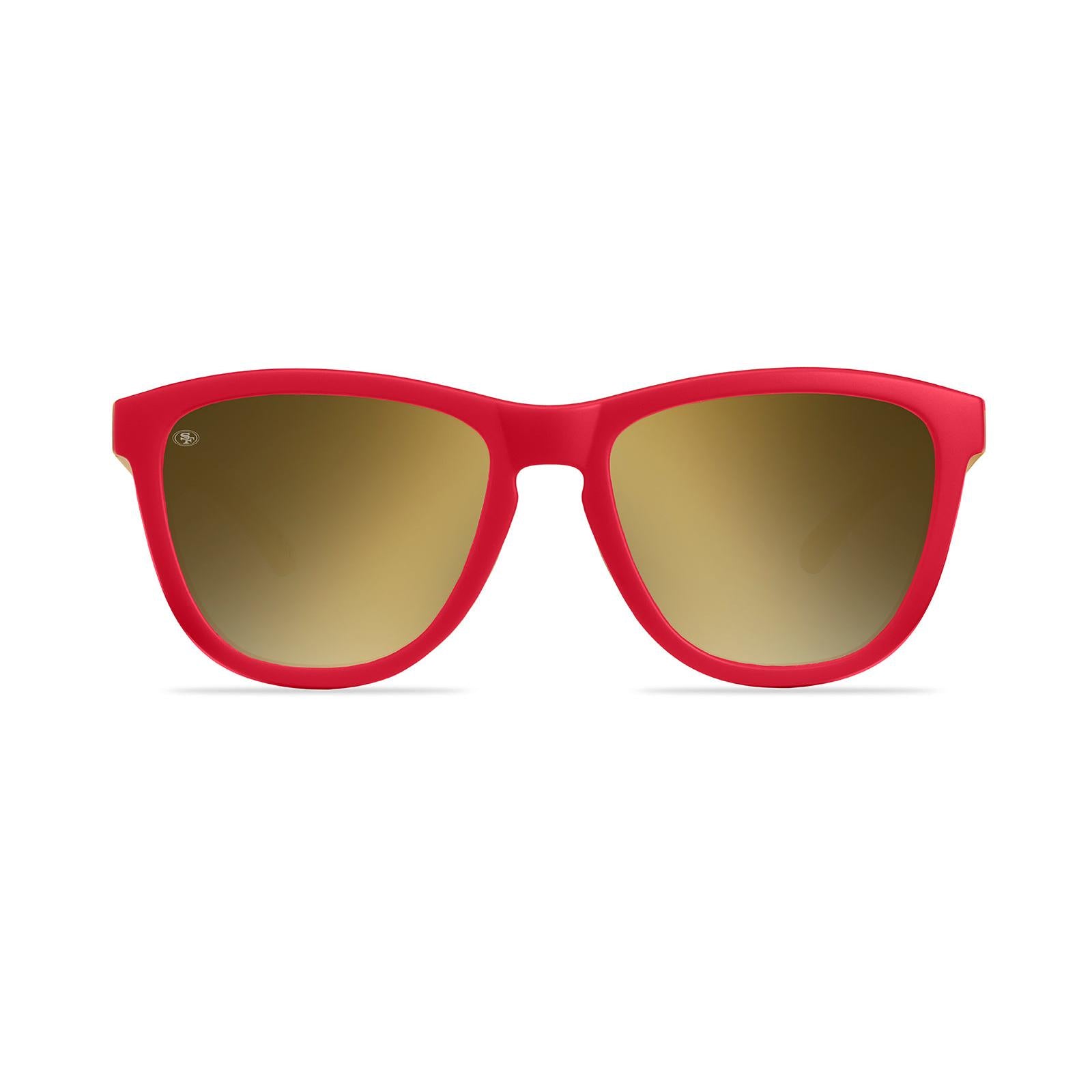Knockaround and San Francisco 49ers Premiums Sport Sunglasses, Front