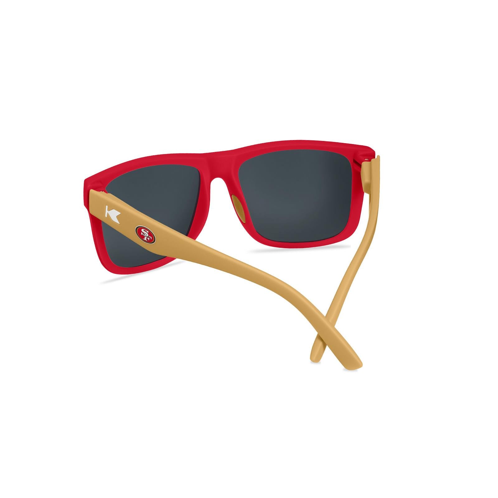 Knockaround and San Francisco 49ers Torrey Pines Sport Sunglasses, Back