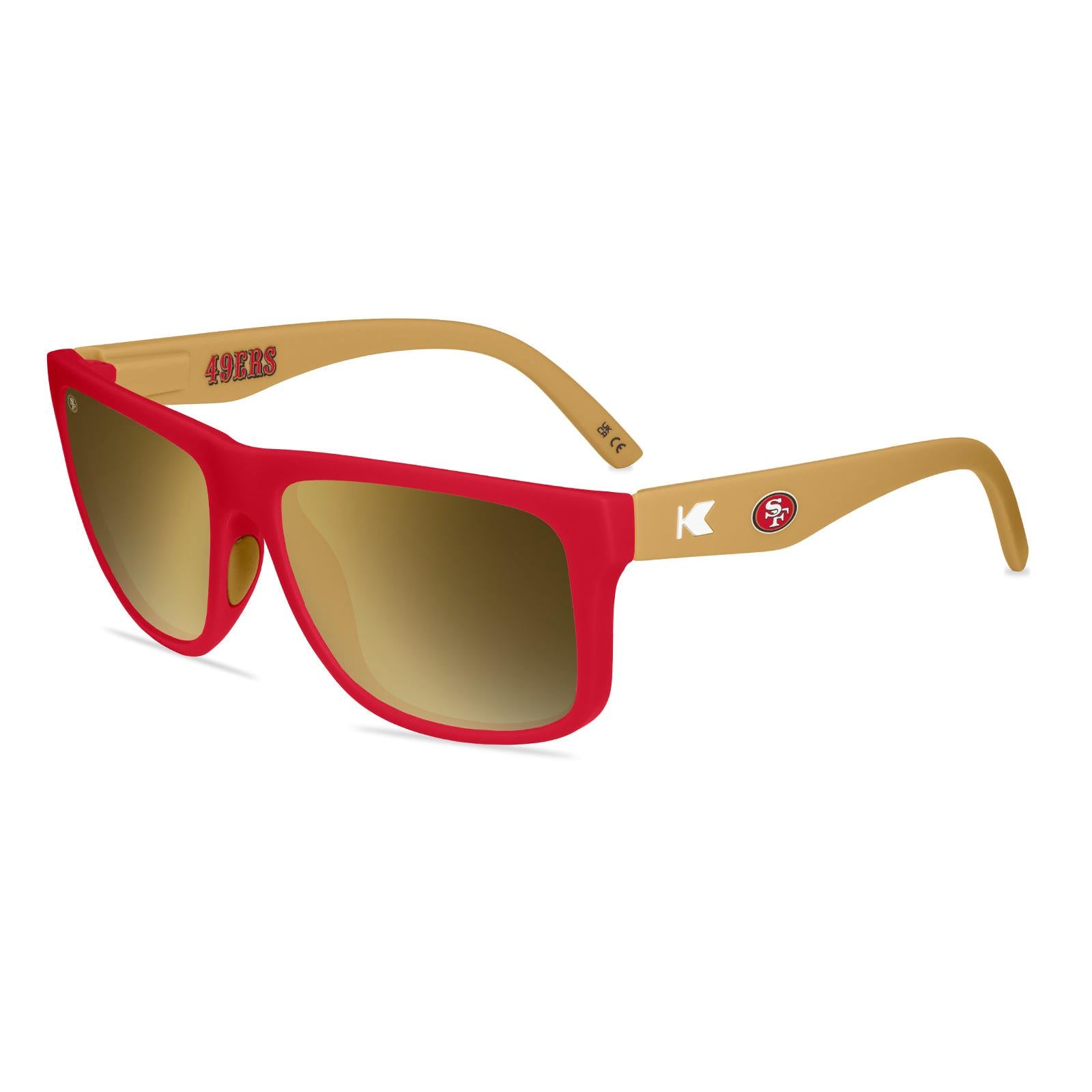 Knockaround and San Francisco 49ers Torrey Pines Sport Sunglasses, Flyover