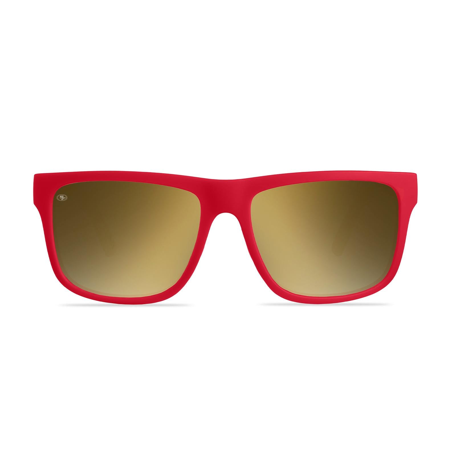 Knockaround and San Francisco 49ers Torrey Pines Sport Sunglasses, Front