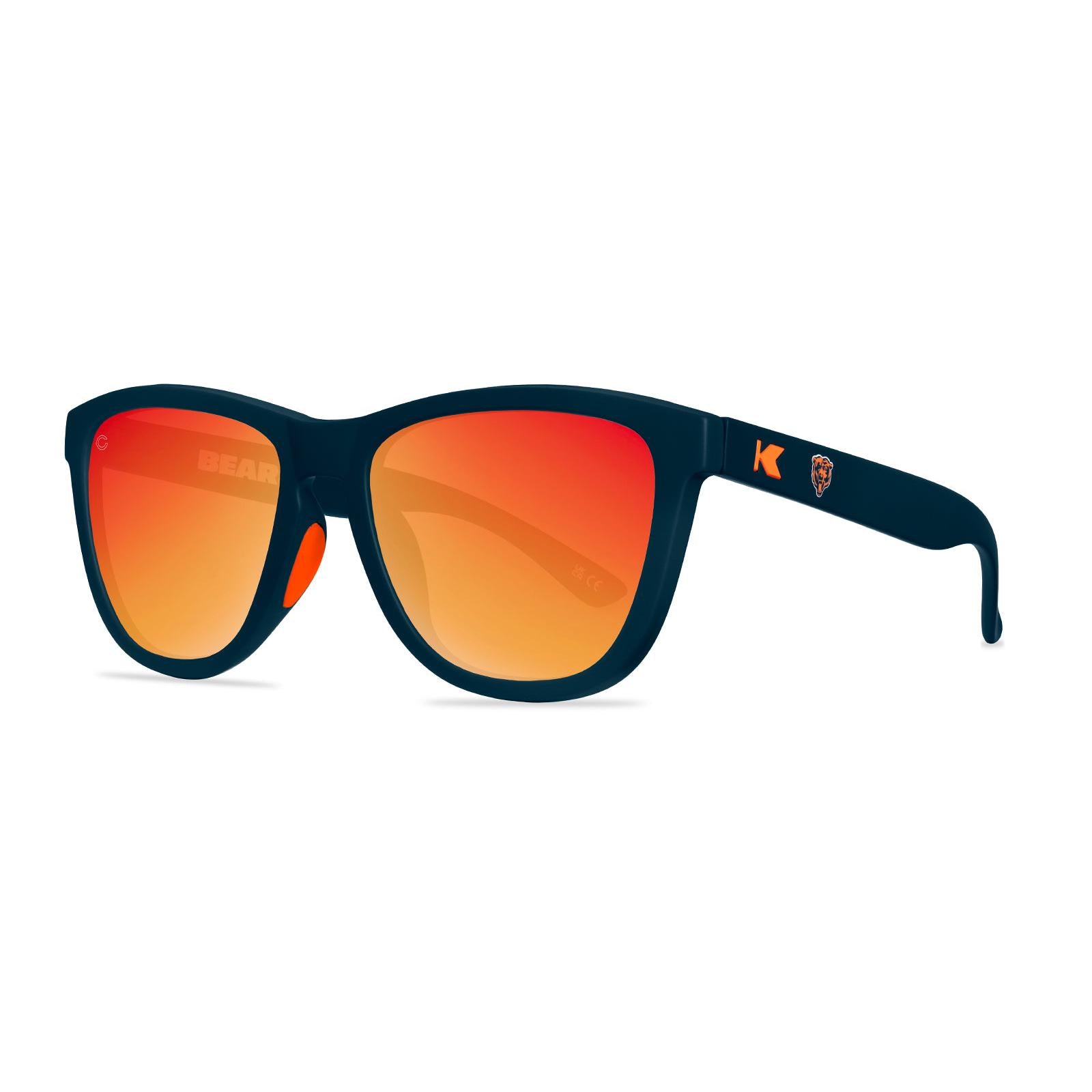 Knockaround and Chicago Bears Premiums Sport Sunglasses, Threequarter
