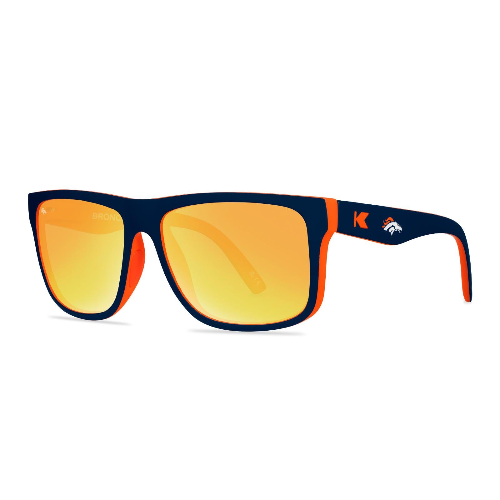 Knockaround and Denver Broncos Torrey Pines Sport Sunglasses,  Threequarter