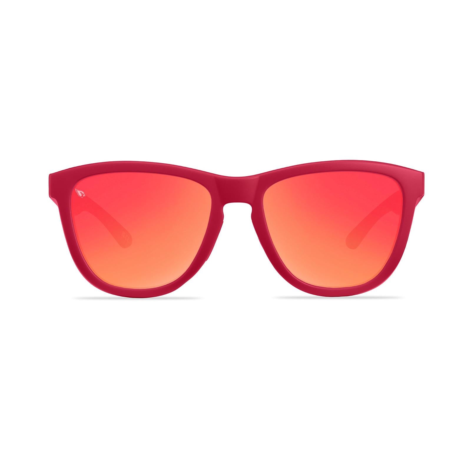 Knockaround and Arizona Cardinals Premiums Sport Sunglasses , Front