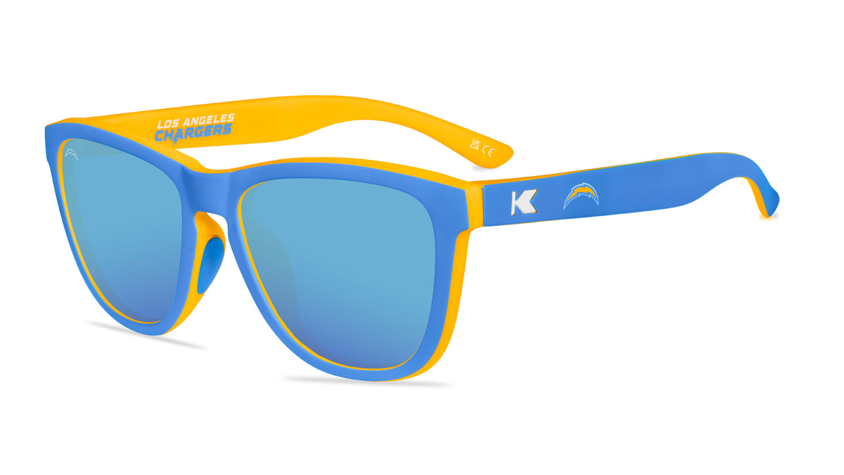 Knockaround Fast Lanes Sport Sunglasses - Rubberized Navy / Mint