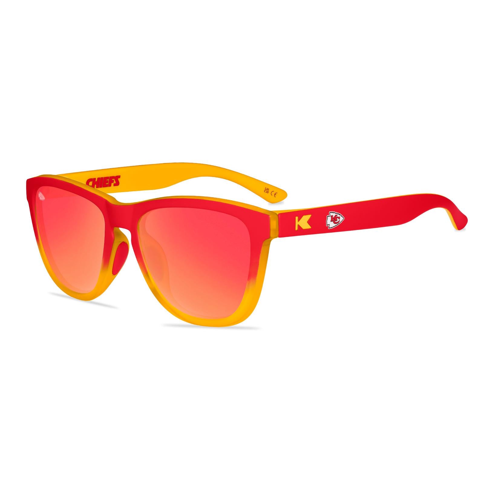Knockaound and Kansas City Chiefs Premiums Sport Sunglasses,  Flyover