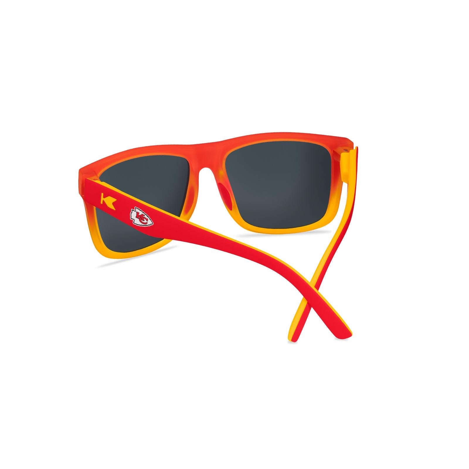 Knockaround and Kansas City Chiefs Torrey Pines Sport Sunglasses,  Back
