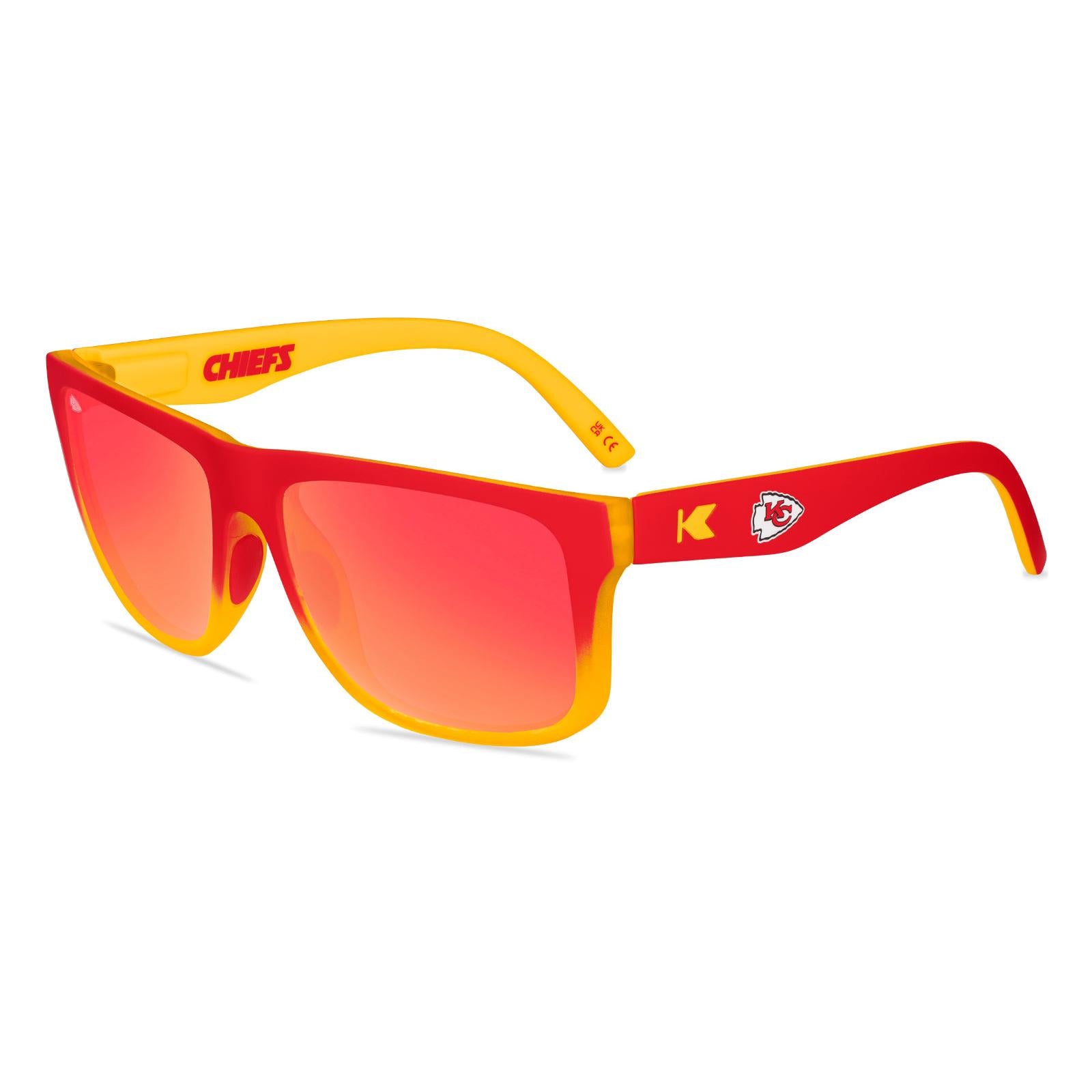 Knockaround and Kansas City Chiefs Torrey Pines Sport Sunglasses,  Flyover