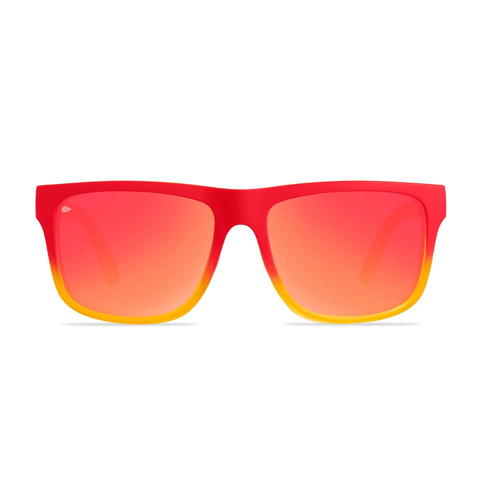 Knockaround and Kansas City Chiefs Torrey Pines Sport Sunglasses,  Front