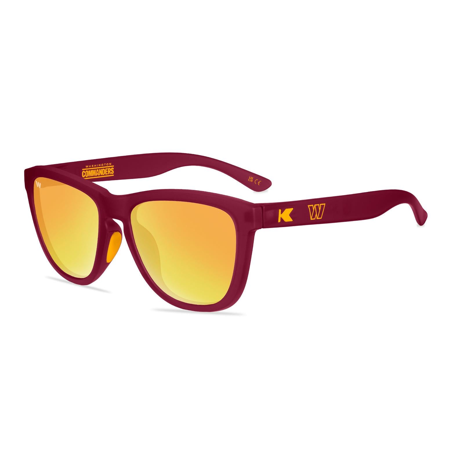Knockaround and Washington Commanders Premiums Sport Sunglasses, Flyover