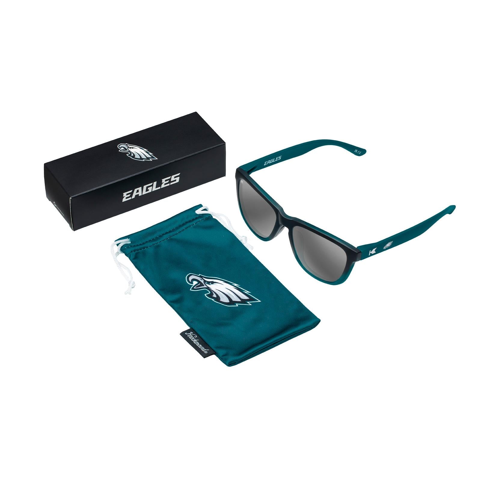 Knockaround and Philadelphia Eagles Premiums Sport Sunglasses, Set