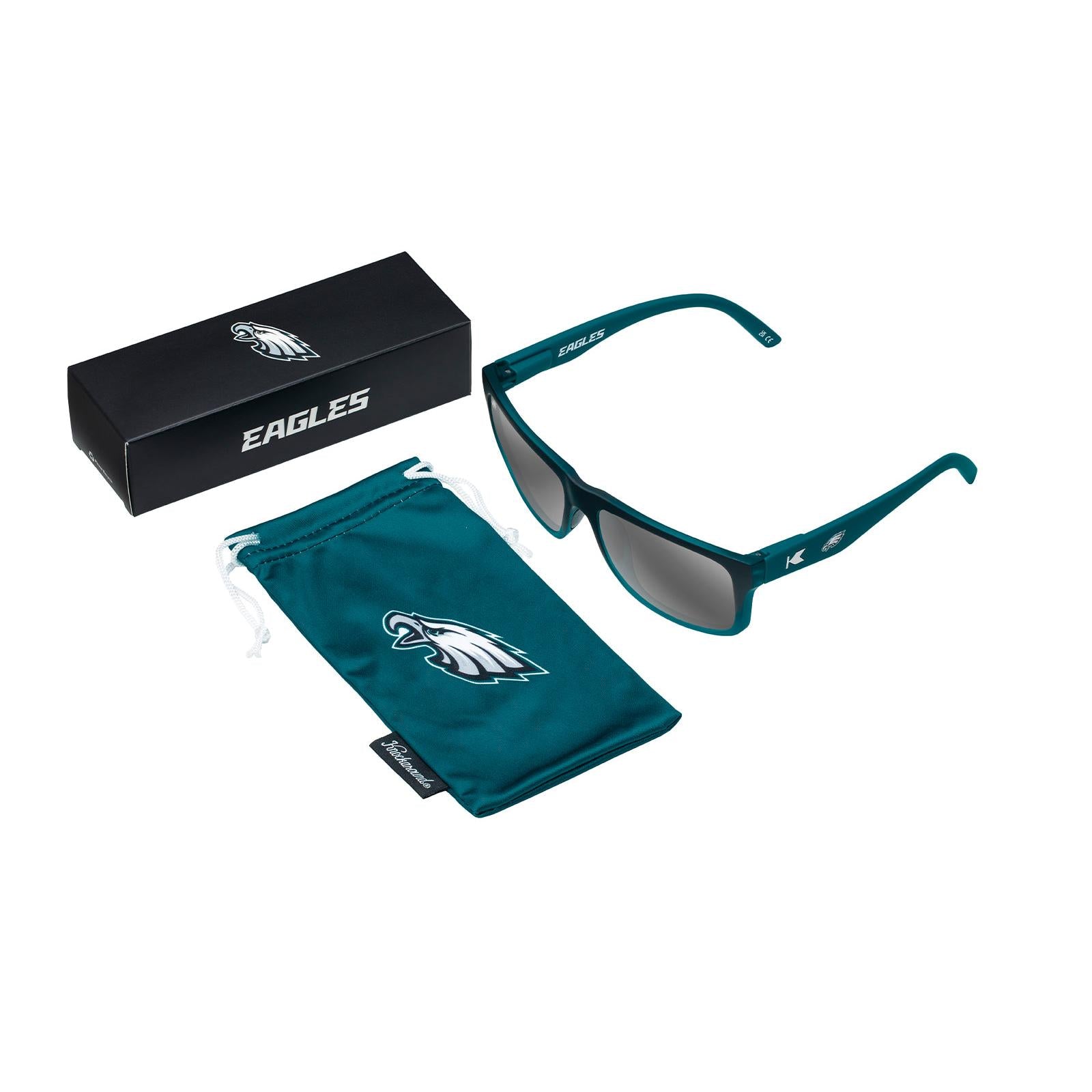 Knockaround and Philadelphia Eagles Torrey Pines Sport Sunglasses, Set