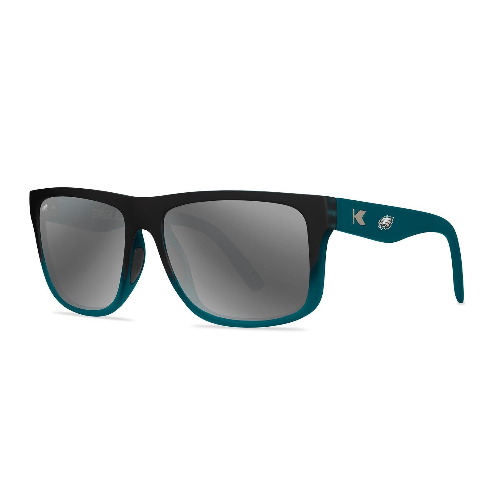 Knockaround and Philadelphia Eagles Torrey PinesSport Sunglasses, Threequarter
