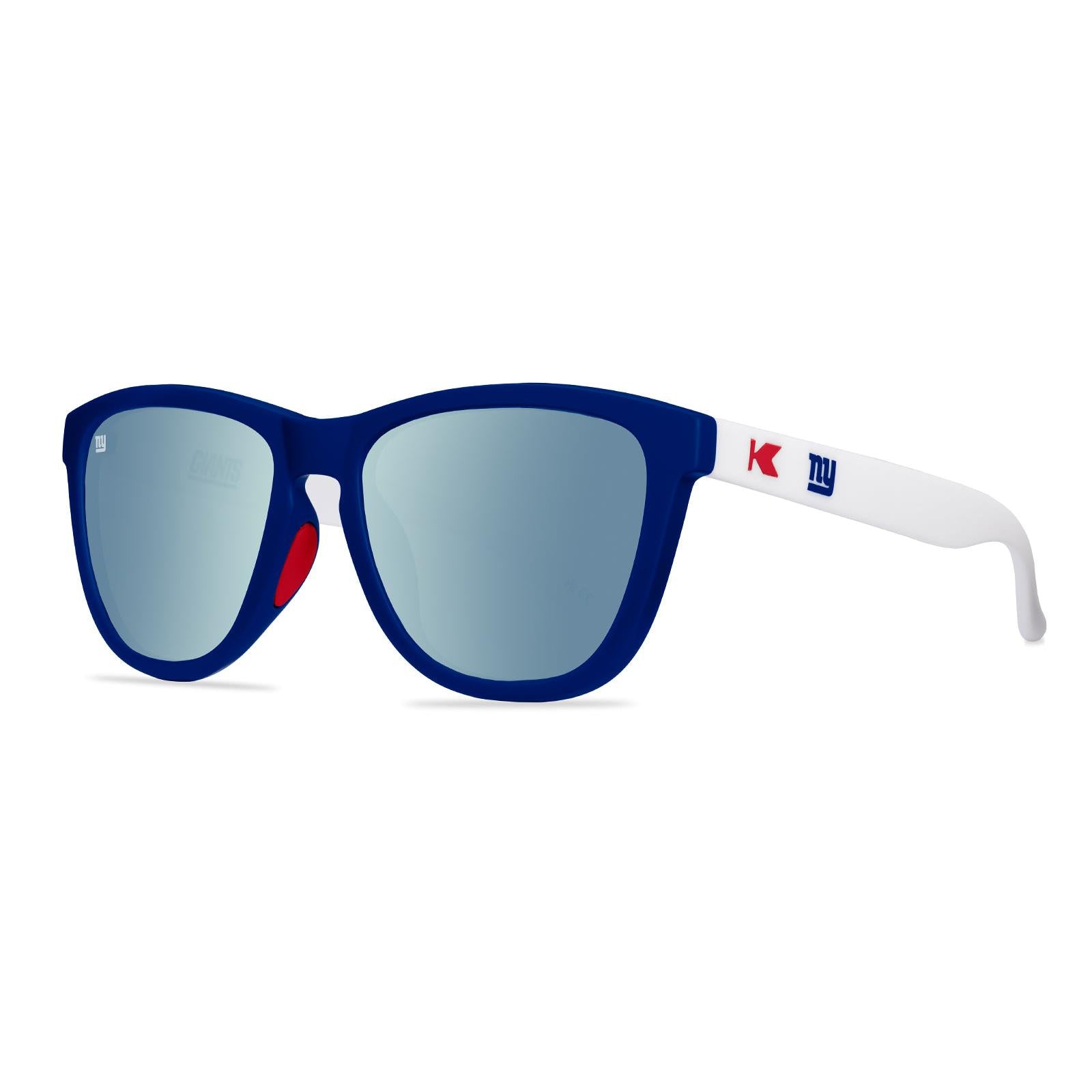 Knockaround and New York Giants Premiums Sport Sunglasses,  Threequarter