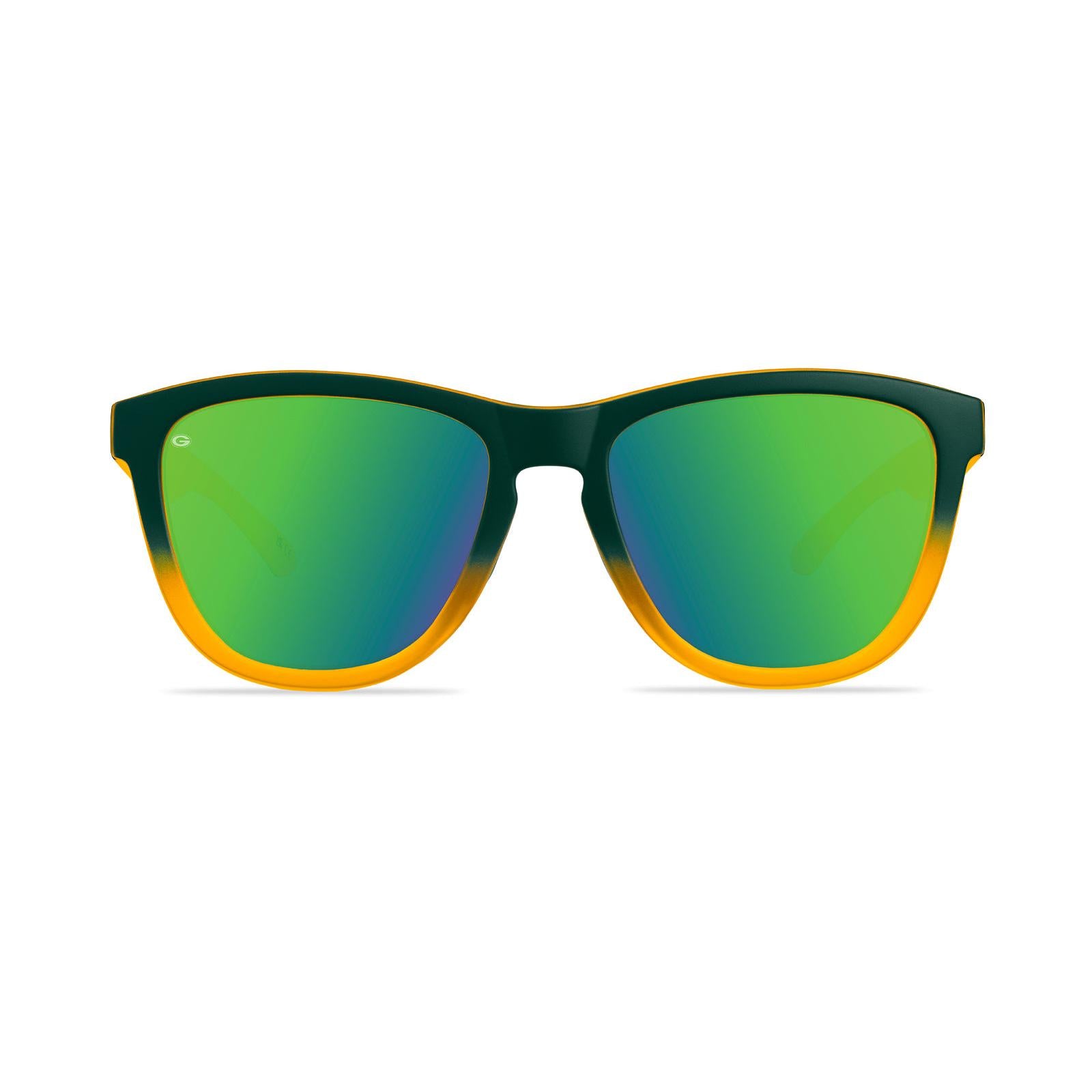 Knockaround and Green Bay Packers Premiums Sport Sunglasses,  Front